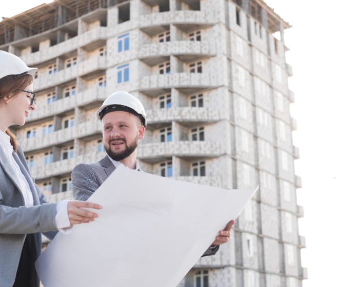 Dilapidation Reports 7 Certified building inspector conducting a property inspection in Melbourne